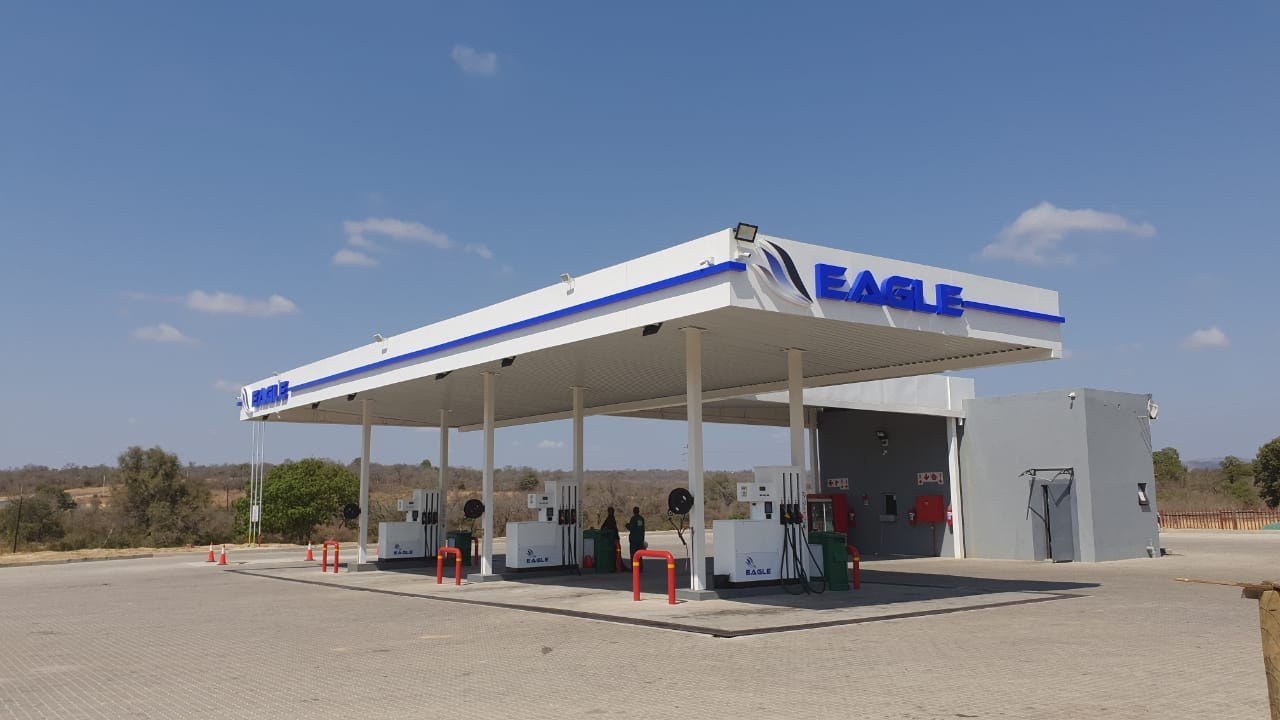 An Eagle branded retail filling station